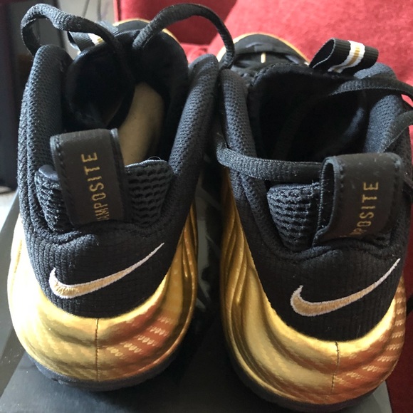 Nike Foamposite pro Gold - Picture 3 of 5